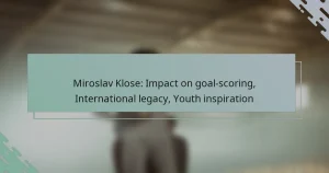 Miroslav Klose: Impact on goal-scoring, International legacy, Youth inspiration